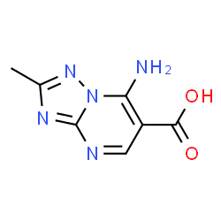 ChemSpider 2D Image | 7-Amino-2-methyl[1,2,4]triazolo[1,5-a]pyrimidine-6-carboxylic acid | C7H7N5O2