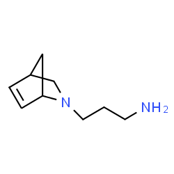 ChemSpider 2D Image | 3-(2-Azabicyclo[2.2.1]hept-5-en-2-yl)-1-propanamine | C9H16N2