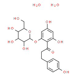 ChemSpider 2D Image | Phloridzin dihydrate | C21H28O12