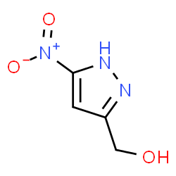 ChemSpider 2D Image | (3-nitro-1H-pyrazol-5-yl)methanol | C4H5N3O3