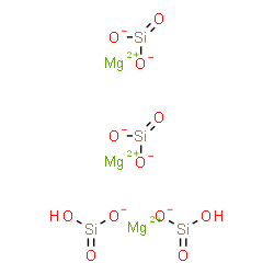 ChemSpider 2D Image | Magnesium hydroxy(oxo)silanolate oxosilanediolate (3:2:2) | H2Mg3O12Si4