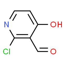 ChemSpider 2D Image | 2-Chloro-4-hydroxynicotinaldehyde | C6H4ClNO2