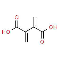 ChemSpider 2D Image | 2,3-Methylenesuccinic acid | C6H6O4
