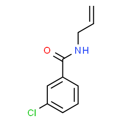 ChemSpider 2D Image | N-Allyl-3-chlorobenzamide | C10H10ClNO