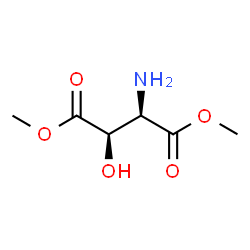 ChemSpider 2D Image | Dimethyl (3R)-3-hydroxy-D-aspartate | C6H11NO5