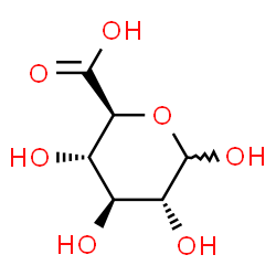 ChemSpider 2D Image | D-Glucopyranuronic acid | C6H10O7