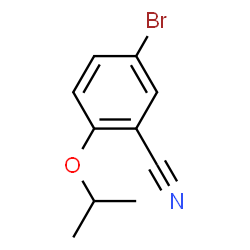 ChemSpider 2D Image | 5-Bromo-2-isopropoxybenzonitrile | C10H10BrNO