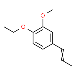 ChemSpider 2D Image | Ethylisoeugenol | C12H16O2