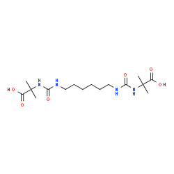 ChemSpider 2D Image | 2,2,15,15-Tetramethyl-4,13-dioxo-3,5,12,14-tetraazahexadecane-1,16-dioic acid | C16H30N4O6