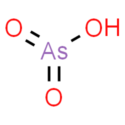 ChemSpider 2D Image | Arsenenic acid | HAsO3