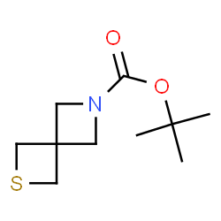 ChemSpider 2D Image | tert-Butyl 2-thia-6-azaspiro[3.3]heptane-6-carboxylate | C10H17NO2S