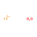InChI=1/Fe.H2O/h;1H2/q+2;