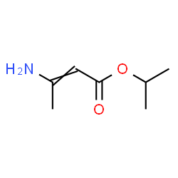 ChemSpider 2D Image | Isopropyl 3-amino-2-butenoate | C7H13NO2