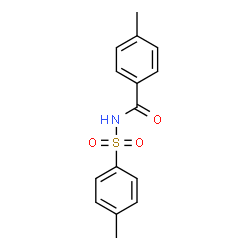ChemSpider 2D Image | 4-Methyl-N-tosylbenzamide | C15H15NO3S