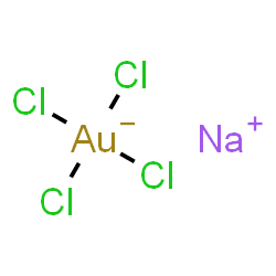 ChemSpider 2D Image | sodium chloroaurate | AuCl4Na