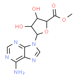 ChemSpider 2D Image | 9-(5-Methylpentofuranosyluronosyl)-9H-purin-6-amine | C11H13N5O5