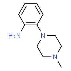 ChemSpider 2D Image | 2-(4-Methyl-1-piperazinyl)aniline | C11H17N3