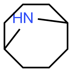 ChemSpider 2D Image | 9-Azabicyclo[3.3.1]nonane | C8H15N