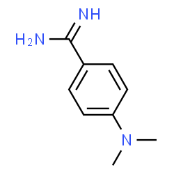 ChemSpider 2D Image | 4-(Dimethylamino)benzenecarboximidamide | C9H13N3