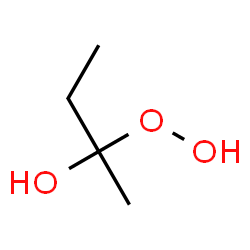 ChemSpider 2D Image | 2-Hydroperoxy-2-butanol | C4H10O3