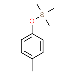 ChemSpider 2D Image | trimethyl(p-tolyloxy)silane | C10H16OSi