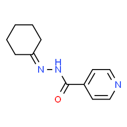 ChemSpider 2D Image | N'-Cyclohexylideneisonicotinohydrazide | C12H15N3O
