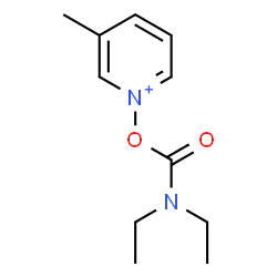 ChemSpider 2D Image | 1-[(Diethylcarbamoyl)oxy]-3-methylpyridinium | C11H17N2O2