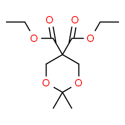 ChemSpider 2D Image | Diethyl 2,2-dimethyl-1,3-dioxane-5,5-dicarboxylate | C12H20O6