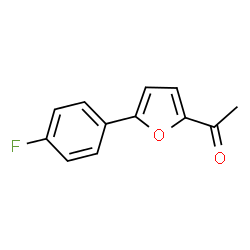 ChemSpider 2D Image | 1-[5-(4-Fluorophenyl)-2-furyl]ethanone | C12H9FO2