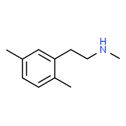 ChemSpider 2D Image | 2-(2,5-Dimethylphenyl)-N-methylethanamine | C11H17N