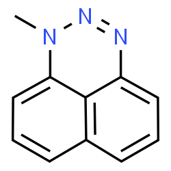 ChemSpider 2D Image | 1-Methyl-1H-naphtho[1,8-de][1,2,3]triazine | C11H9N3