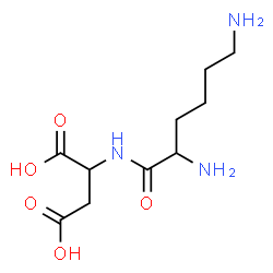 ChemSpider 2D Image | Lysylaspartic acid | C10H19N3O5