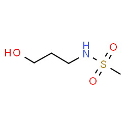 ChemSpider 2D Image | N-(3-Hydroxypropyl)methanesulfonamide | C4H11NO3S
