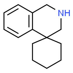 ChemSpider 2D Image | 2',3'-Dihydro-1'H-spiro[cyclohexane-1,4'-isoquinoline] | C14H19N