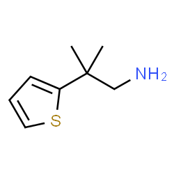 ChemSpider 2D Image | 2-Methyl-2-(2-thienyl)-1-propanamine | C8H13NS