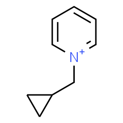 ChemSpider 2D Image | 1-(Cyclopropylmethyl)pyridinium | C9H12N