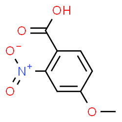 ChemSpider 2D Image | 4-Methoxy-2-nitrobenzoic acid | C8H7NO5
