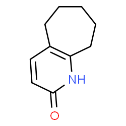 ChemSpider 2D Image | 1,5,6,7,8,9-Hexahydro-2H-cyclohepta[b]pyridin-2-one | C10H13NO
