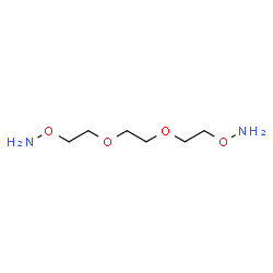 ChemSpider 2D Image | 1-(Aminooxy)-2-{2-[2-(aminooxy)ethoxy]ethoxy}ethane | C6H16N2O4