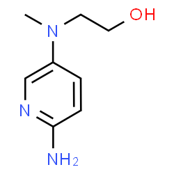 ChemSpider 2D Image | 2-[(6-Amino-3-pyridinyl)(methyl)amino]ethanol | C8H13N3O