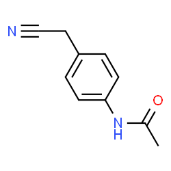 ChemSpider 2D Image | 4-Acetamidophenylacetonitrile | C10H10N2O