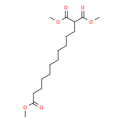 ChemSpider 2D Image | Trimethyl 1,1,11-undecanetricarboxylate | C17H30O6