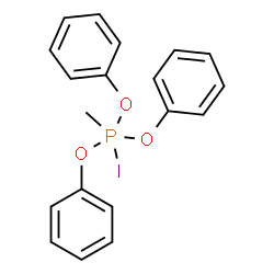 ChemSpider 2D Image | Iodo(methyl)triphenoxyphosphorane | C19H18IO3P
