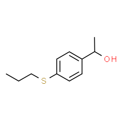 ChemSpider 2D Image | 1-[4-(Propylsulfanyl)phenyl]ethanol | C11H16OS