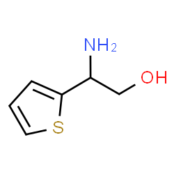 ChemSpider 2D Image | 2-Amino-2-(2-thienyl)ethanol | C6H9NOS