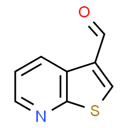 ChemSpider 2D Image | Thieno[2,3-b]pyridine-3-carbaldehyde | C8H5NOS
