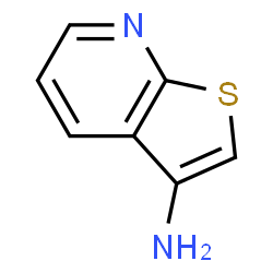 ChemSpider 2D Image | Thieno[2,3-b]pyridin-3-amine | C7H6N2S