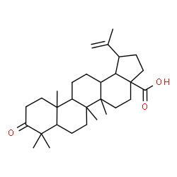 ChemSpider 2D Image | 3-Oxolup-20(29)-en-28-oic acid | C30H46O3