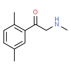 ChemSpider 2D Image | 1-(2,5-Dimethylphenyl)-2-(methylamino)ethanone | C11H15NO