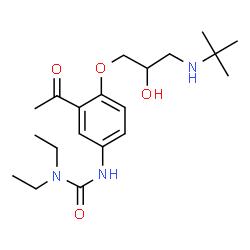 ChemSpider 2D Image | celiprolol | C20H33N3O4